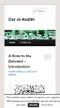 Mobile Screenshot of daralhadith.org.uk